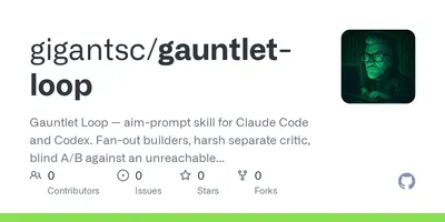 Gauntlet Loop · Jean Schramm source page preview