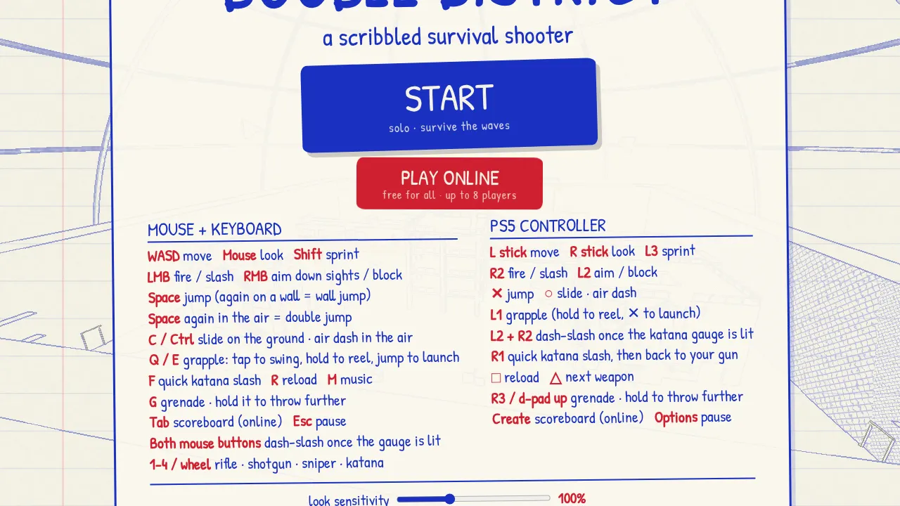 Doodle District live project screenshot
