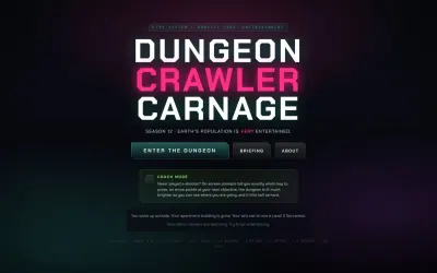 Dungeon Crawler Carnage project preview
