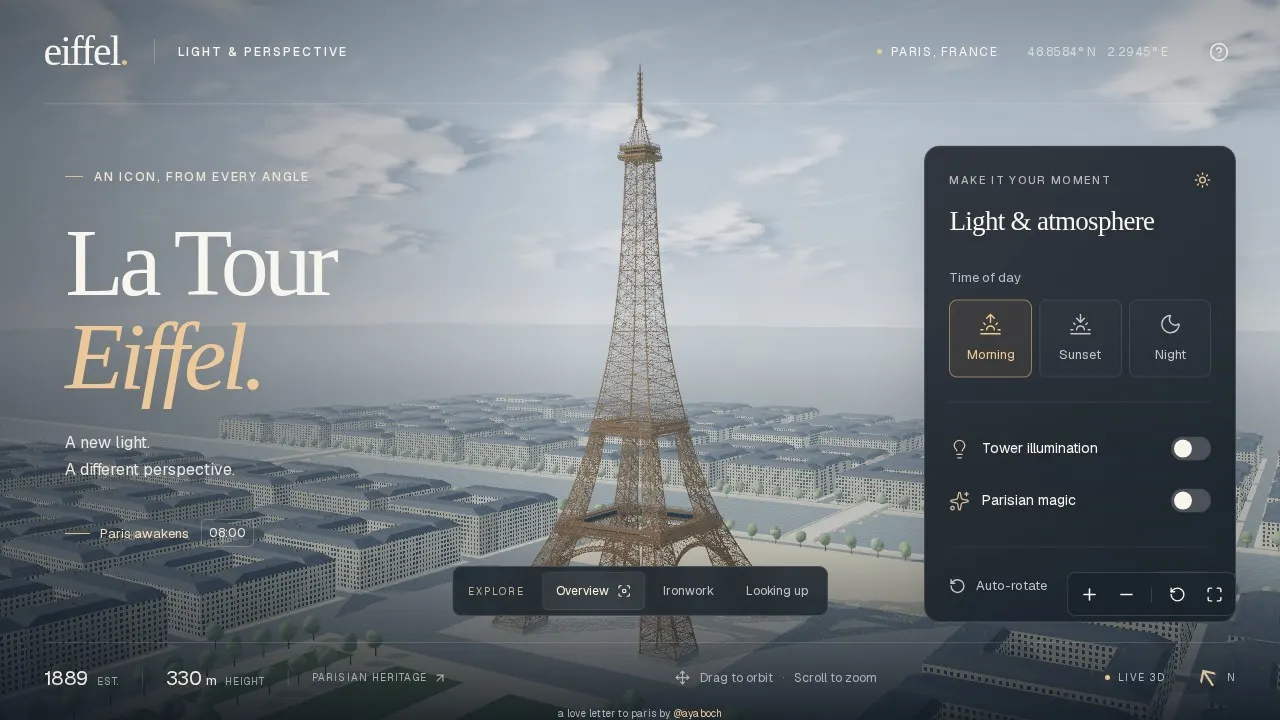 Eiffel — Light & Perspective preview