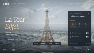 Eiffel — Light & Perspective project preview