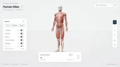 Human Atlas live project screenshot